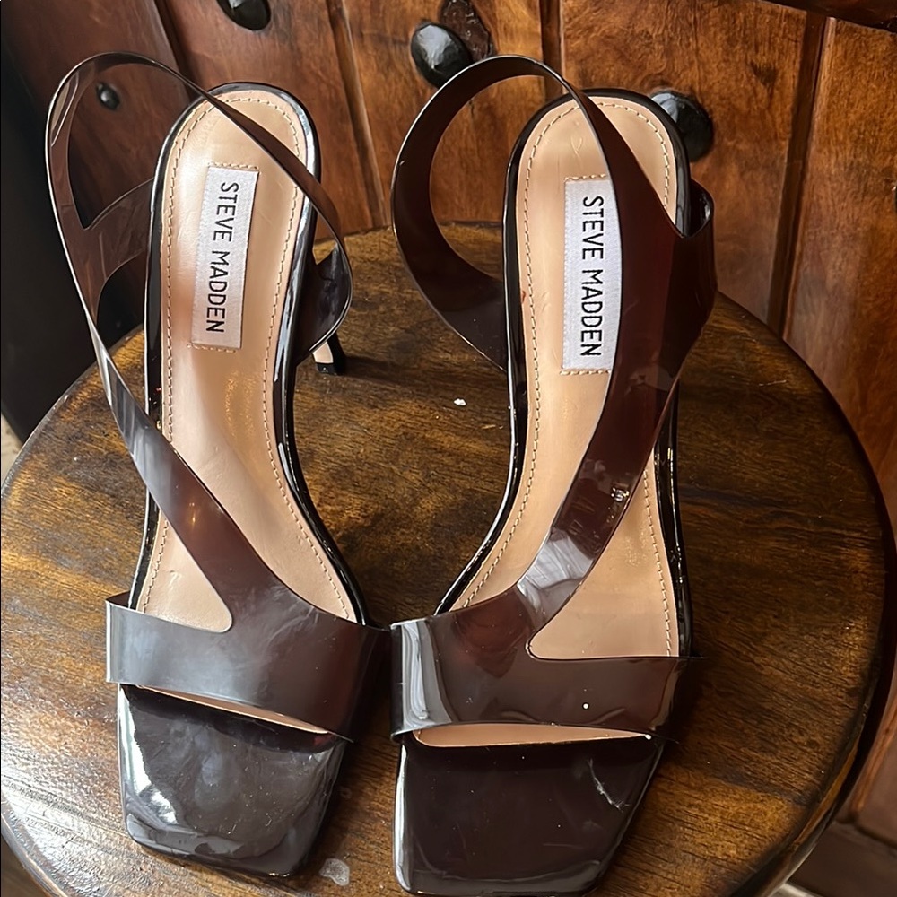 Steve Madden Women's Brown Heeled Sandals
